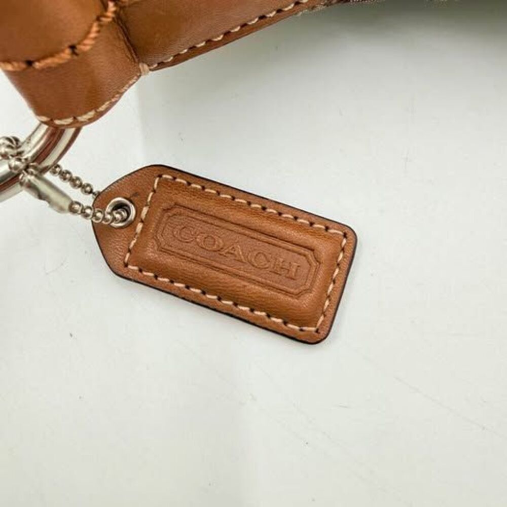 COACH brown and tan vintage Y2K hobo shoulder bag - Picture 7 of 7
